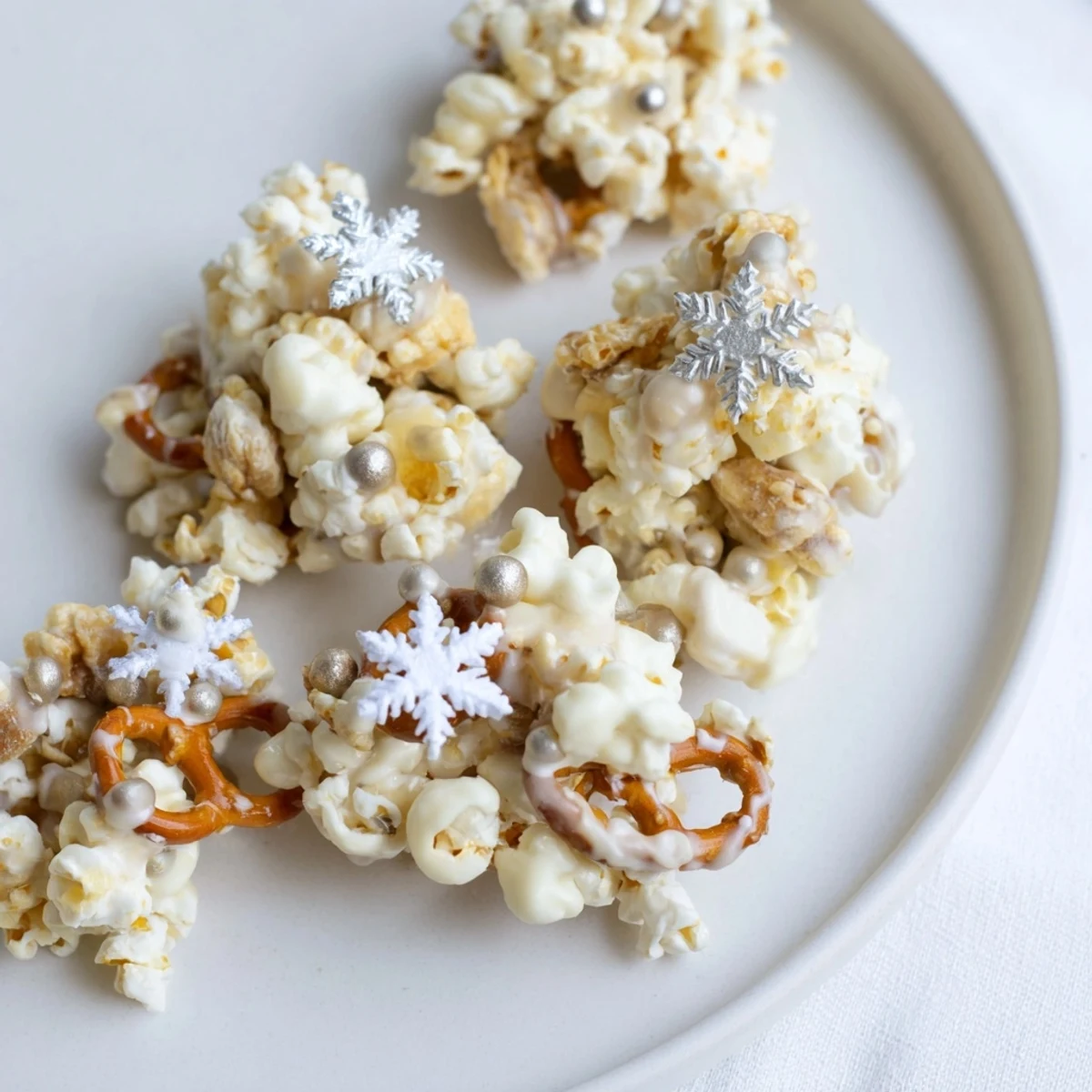 Ski Season Snowflake Snack