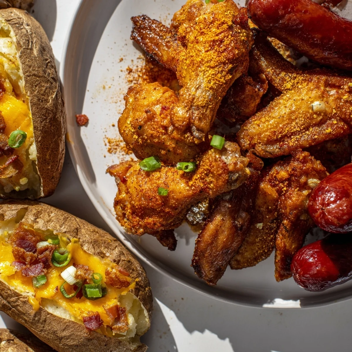 Touchdown Football Tailgate Platter