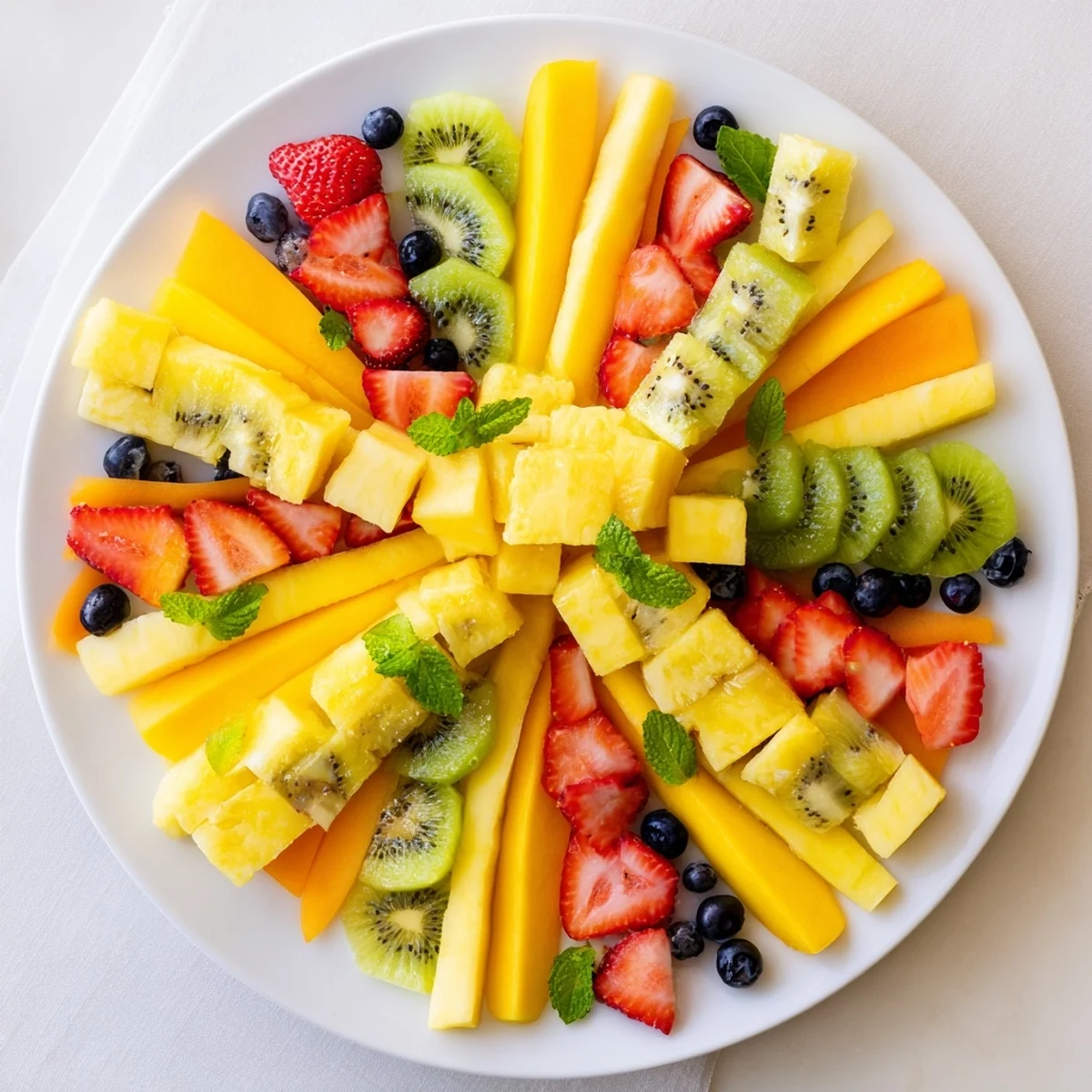 Tropical Pineapple Fruit Platter