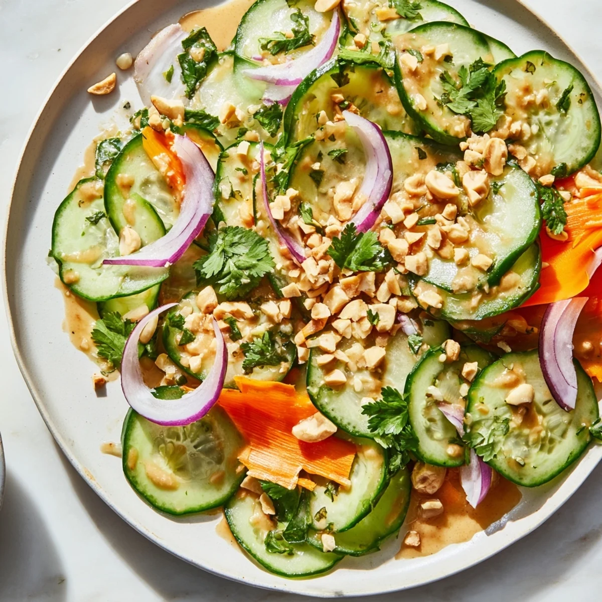 Thai-Style Peanut Cucumber Salad