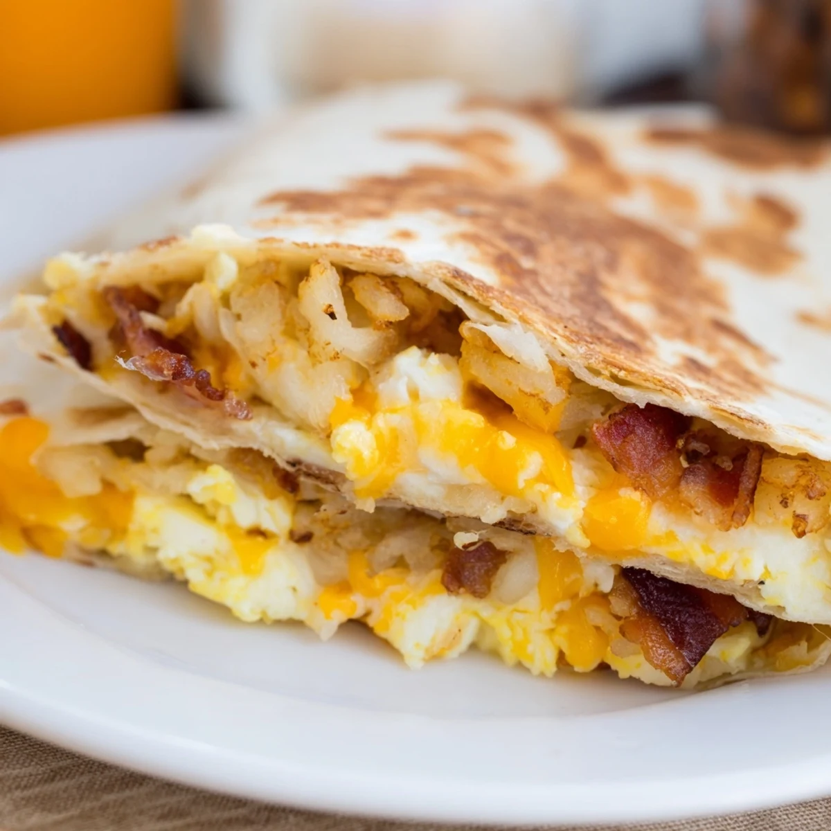 Warm, appetizing image of baked B.E.C. breakfast bites, perfect for a quick and delicious morning meal.