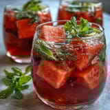 Watermelon Mint Vodka Spritz