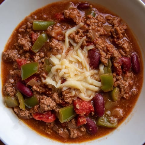 Steaming bowl of quick chili with canned beans, topped with fresh cilantro, a comforting dinner.
