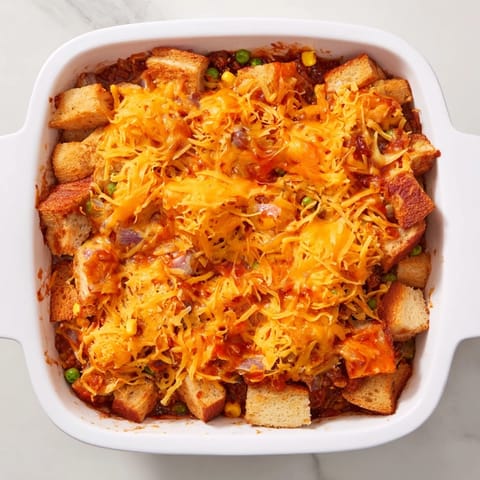 5-Ingredient Sloppy Joe Casserole
