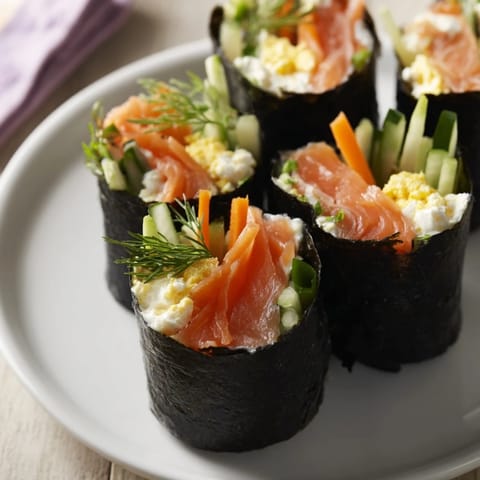 High-Protein Smoked Salmon Wrap