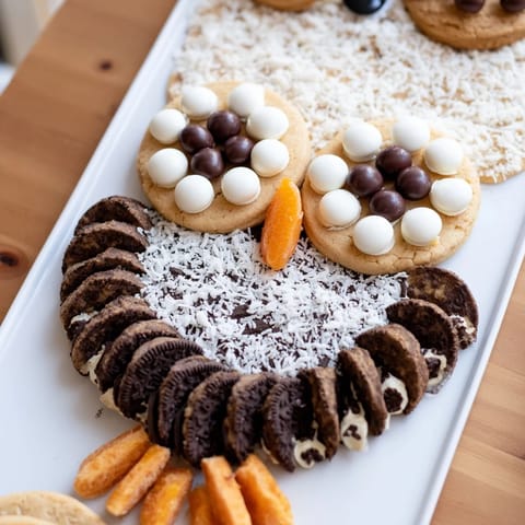 Owl Hooting Dessert Board
