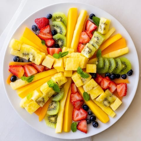 Tropical Pineapple Fruit Platter