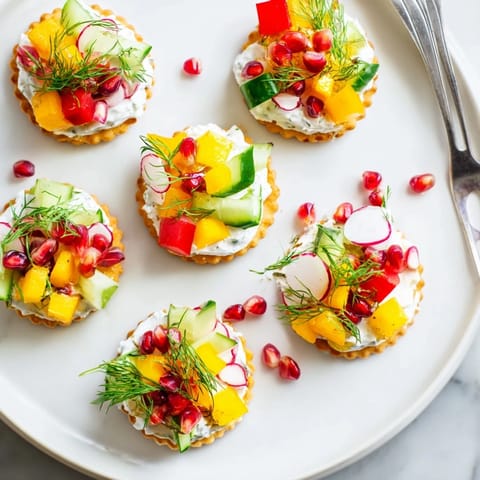 Ornament Shaped Cracker Toppings