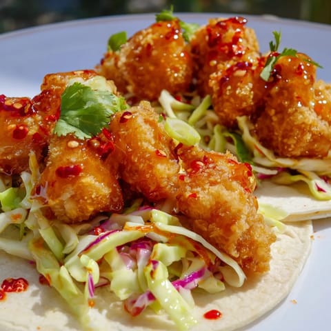 Hot Honey Chicken Tacos