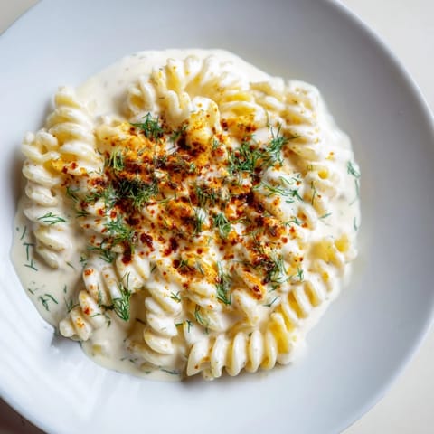 Turkish Yogurt Pasta