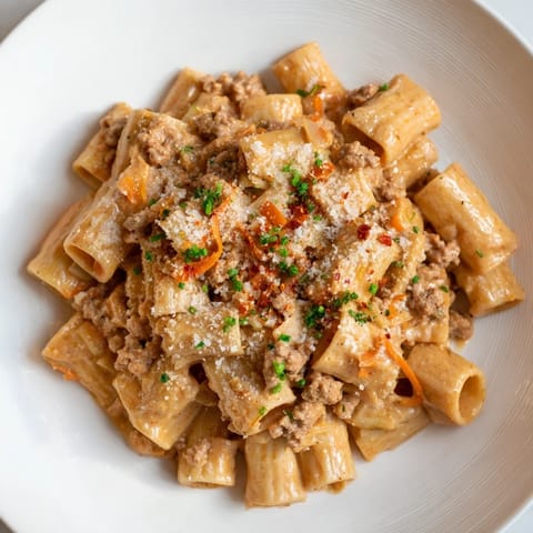 Kimchi Ragu Pasta Fusion