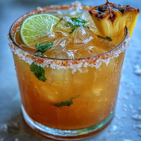 Pineapple Margarita Drink