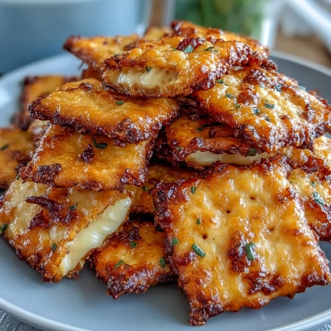 1. A colorful snack box filled with golden sourdough Cheez-Its and fresh red grapes, perfect for a picnic or afternoon treat.  