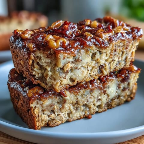 High-Protein Banana Baked Oats