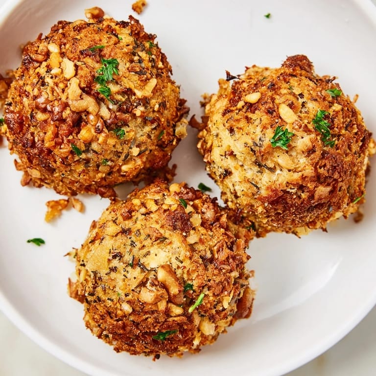 Warm, herb-infused Quick Christmas Stuffing Balls, perfect alongside a juicy roasted turkey or chicken.