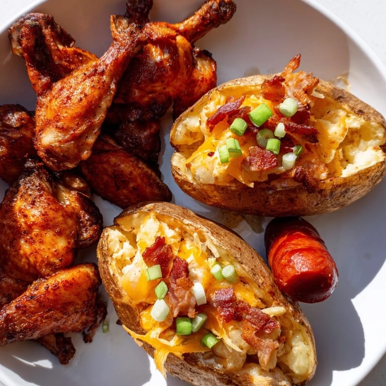 This appealing Touchdown Football Tailgate Spread presents a mouthwatering assortment of savory game day treats for sharing.