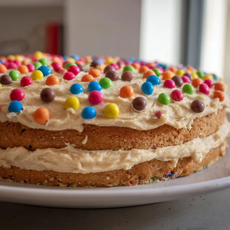 Fluffy vanilla Happy Birthday Cake slice, a celebratory feast, frosted and ready for a bite.