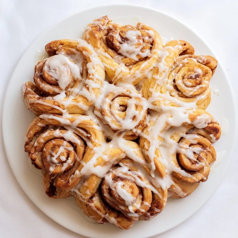 Imagine a beautifully shaped Cinnamon Roll Pull-Apart Snowflake with a fluffy, tender texture, perfect for sharing.