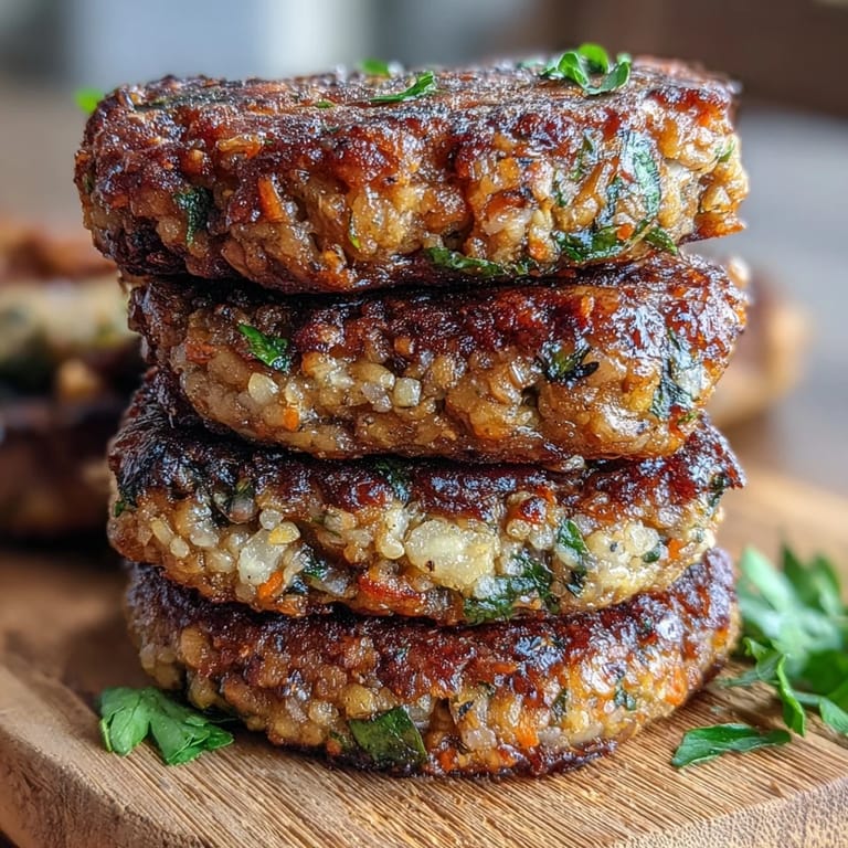 Close-up of hearty Black-Eyed Pea Burger Patties showing mashed pea texture, nestled in lettuce wraps with vegan mayo.