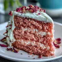 Elegant pink Bridal Shower Rosé Velvet Cake with dazzling edible gold drip.